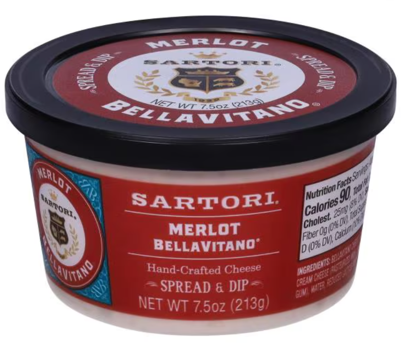 Sartori Merlot Cheese Spread